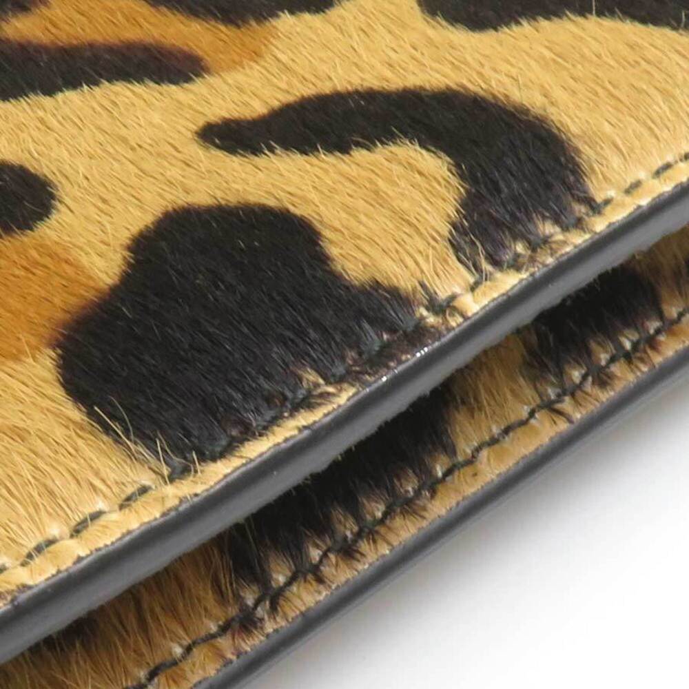 Prada business card holder/card case, calfskin, brown, men's/women's, 1MR034 ... - Picture 7 of 15